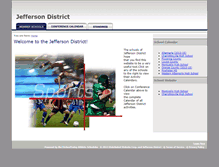 Tablet Screenshot of jeffersondistrict.org